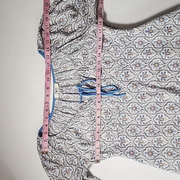 Hayden Los Angeles Mosiac Peasant Mini Dress - Picture 8 of 12